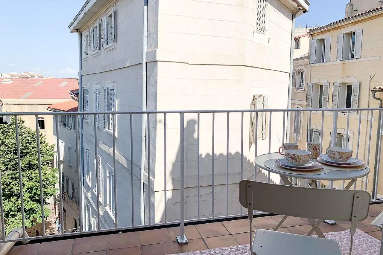 Apartament Le Perchoir - Terrasse & Clim Au Coeur Du Panier Marsylia Francja